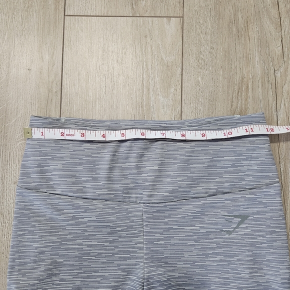 Gymshark Speed Leggings, Size Small, Gray/Light Green Multi - Picture 9 of 11